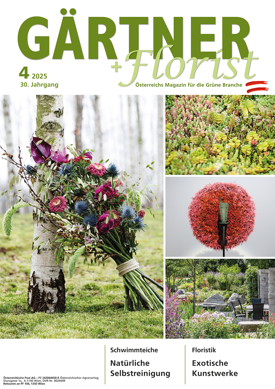 GÄRTNER+FLORIST Ausgabe 4/2025 GÄRTNER+FLORIST Ausgabe 4/2025