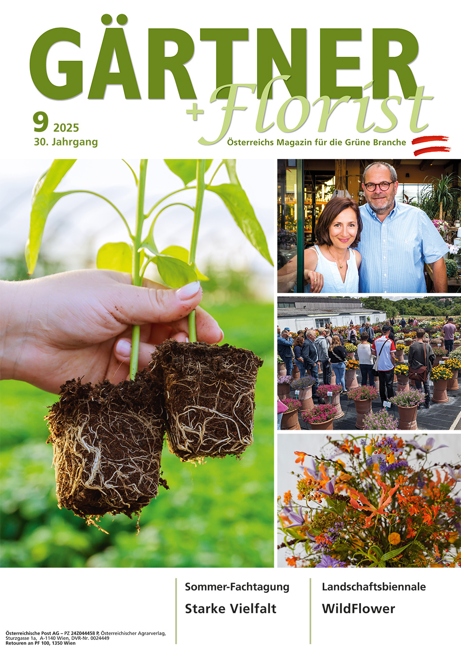 GÄRTNER+FLORIST Ausgabe 9/2025 GÄRTNER+FLORIST Ausgabe 9/2025