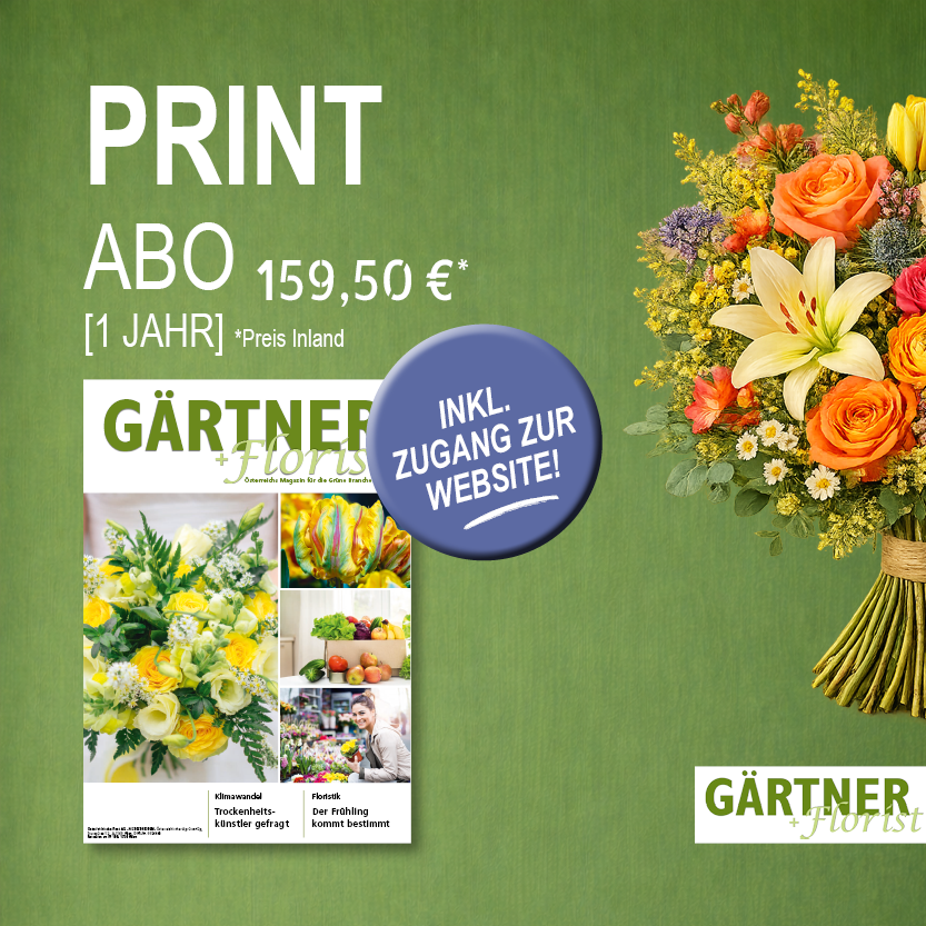 Gaertner+Florist Print Abo Gaertner+Florist Print Abo