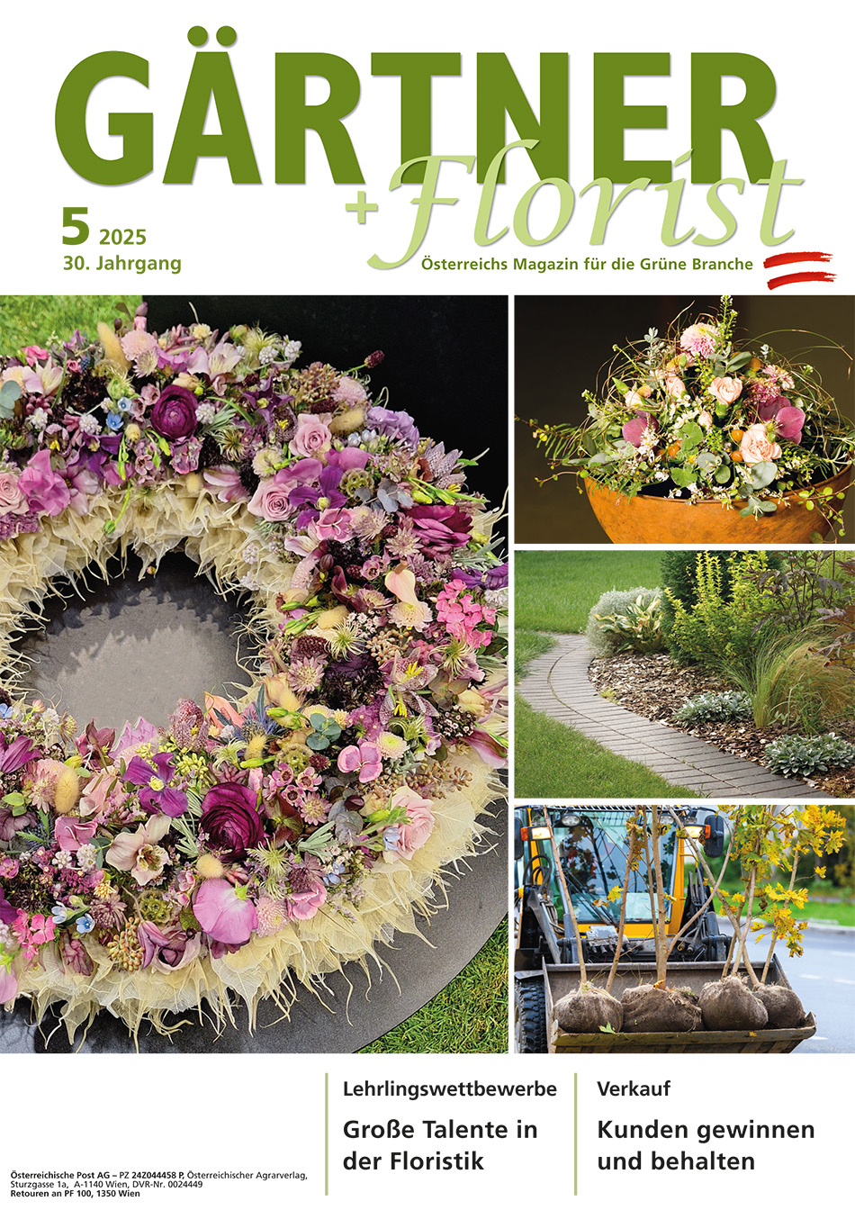 GÄRTNER+FLORIST Ausgabe 5/2025 GÄRTNER+FLORIST Ausgabe 5/2025