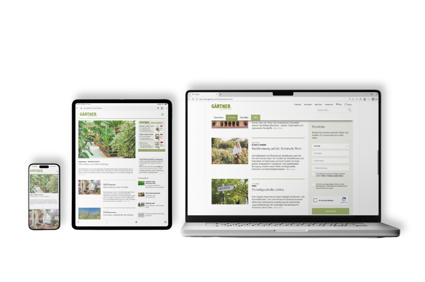 Gärtner+Florist Fachportal