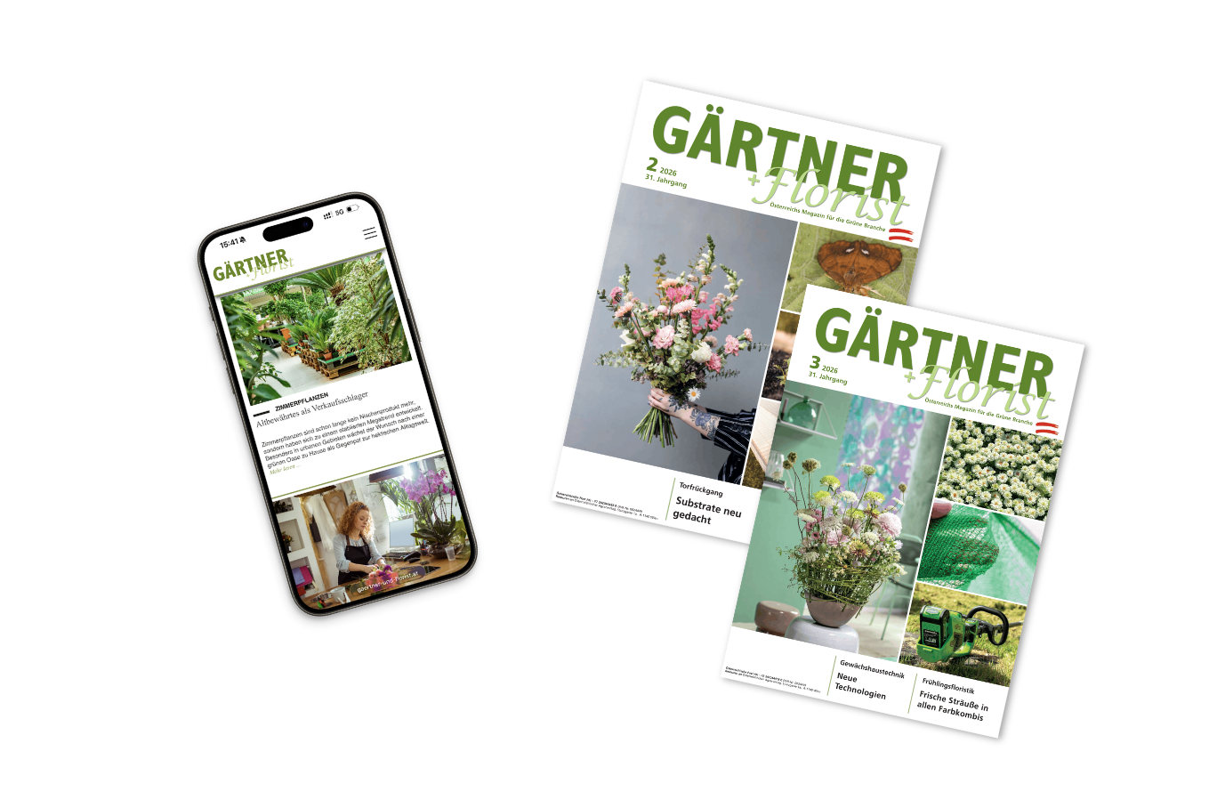 1 Jahr Abo Gärtner+Florist