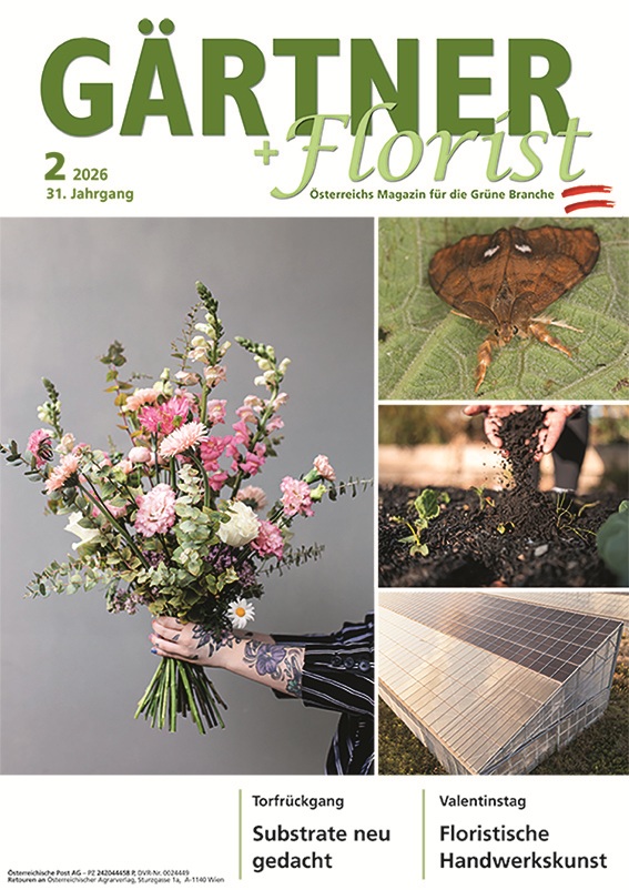 GÄRTNER+FLORIST Ausgabe 02/2026 GÄRTNER+FLORIST Ausgabe 02/2026