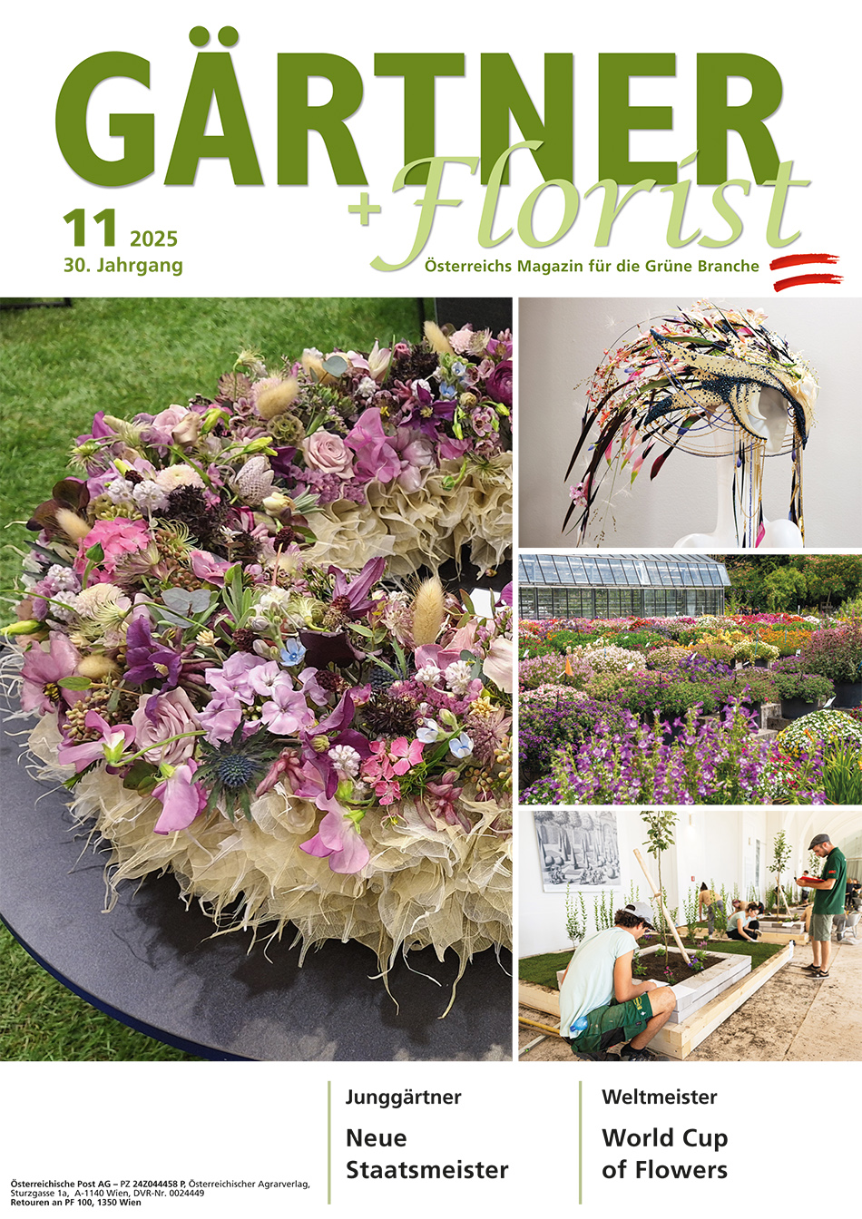 GÄRTNER+FLORIST Ausgabe 11/2025 GÄRTNER+FLORIST Ausgabe 11/2025