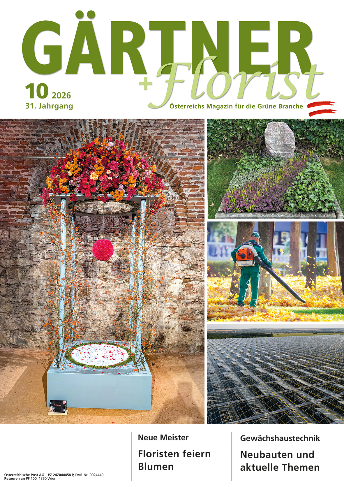 GÄRTNER+FLORIST Ausgabe 10/2026 GÄRTNER+FLORIST Ausgabe 10/2026